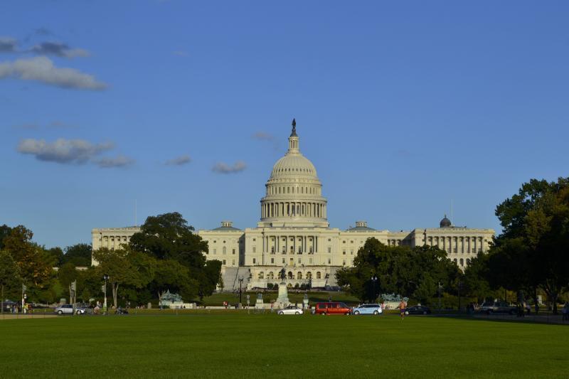 The Capitol a few days before the shutdown.