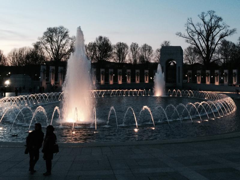 WWII memorial in DC