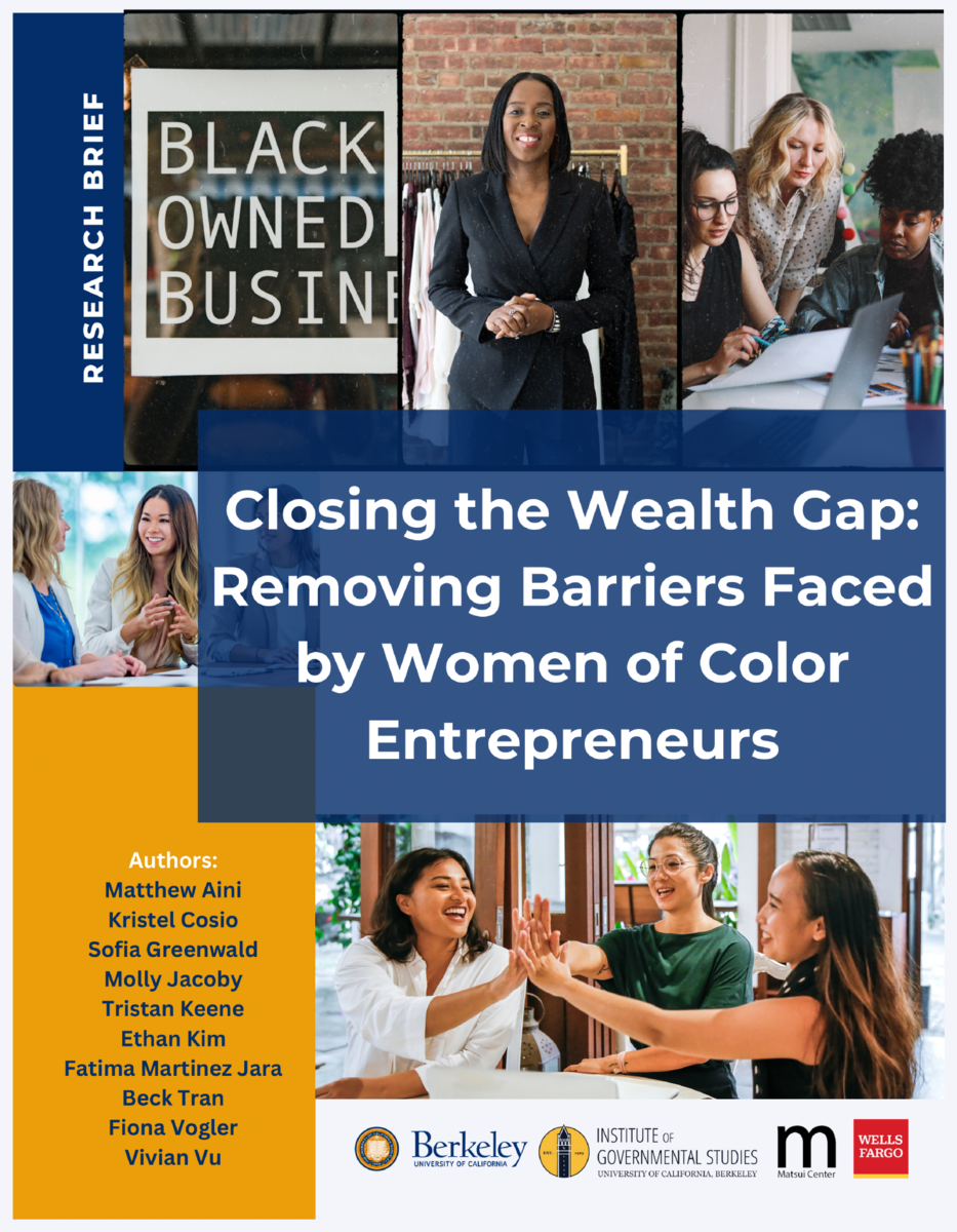  Removing Barriers Faced by Women of Color Entrepreneurs