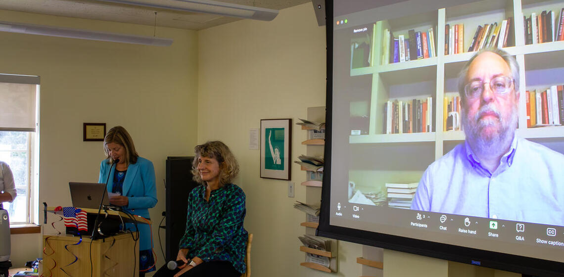 Q&A with scholar of the Presidency Prof. Terri Bimes and IGS alum and American politics columnist Dr. Jonathan Bernstein