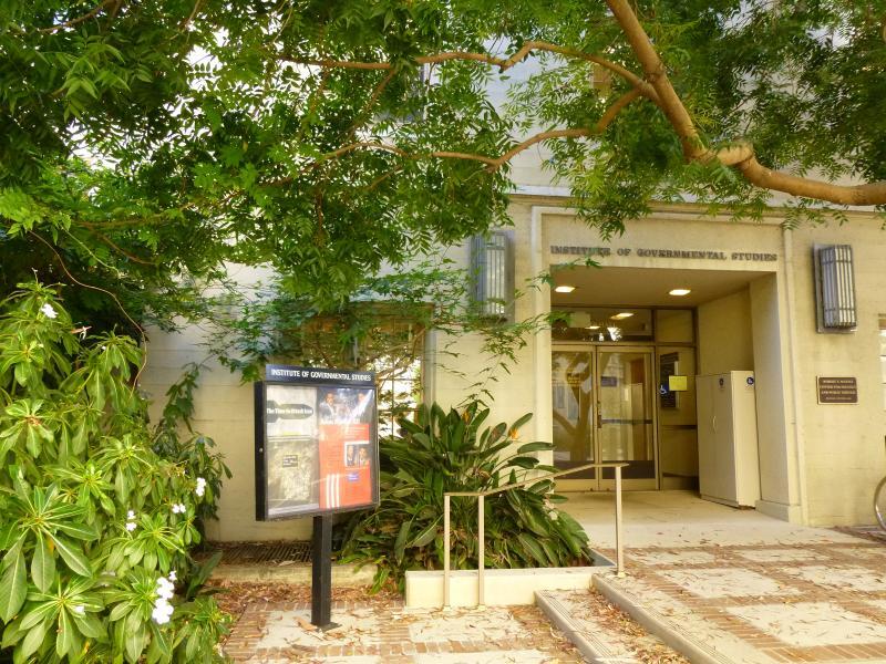 Moses Hall Exterior Entrance