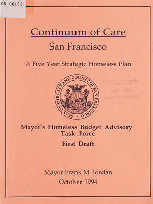 a five year strategic homeless plan a five year strategic homeless plan